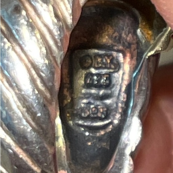 David Yurman Sterling Silver & 14K Yellow Gold ring classic - Picture 5 of 5